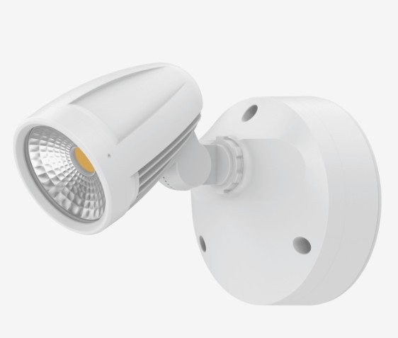 MURO-MAX 16W WHITE ALUMINIUM SPOTLIGHT IP65